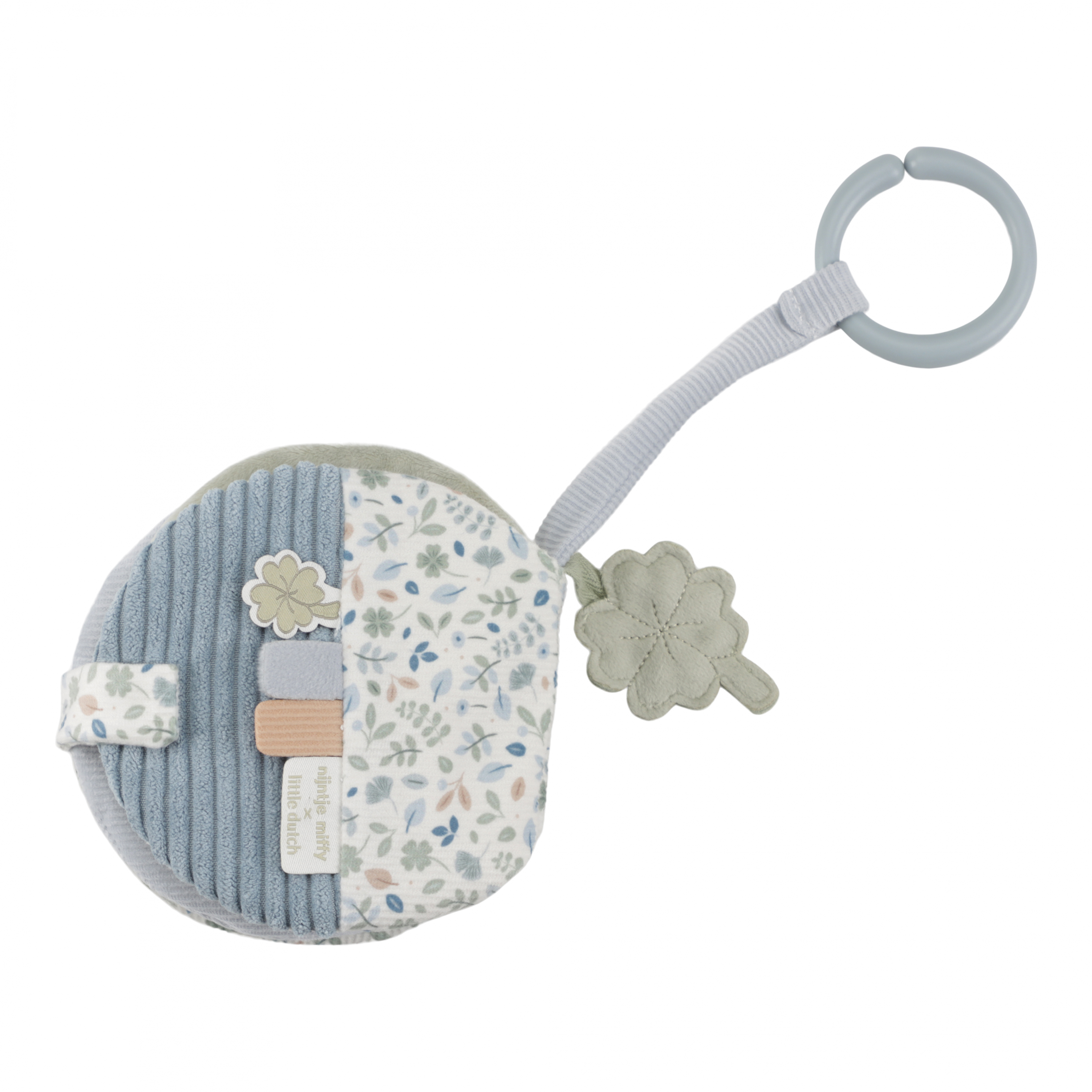 Závěsná textilní knížka králíček Miffy Lucky Leaves