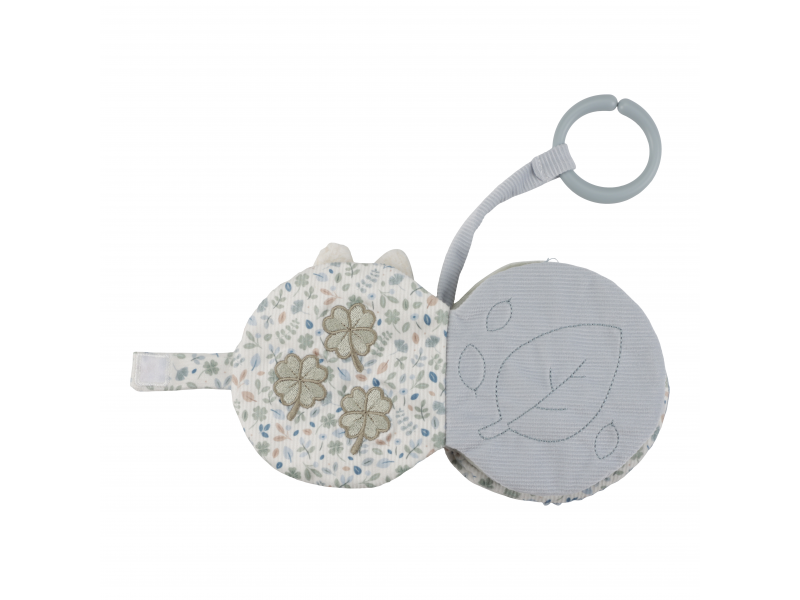 Závěsná textilní knížka králíček Miffy Lucky Leaves