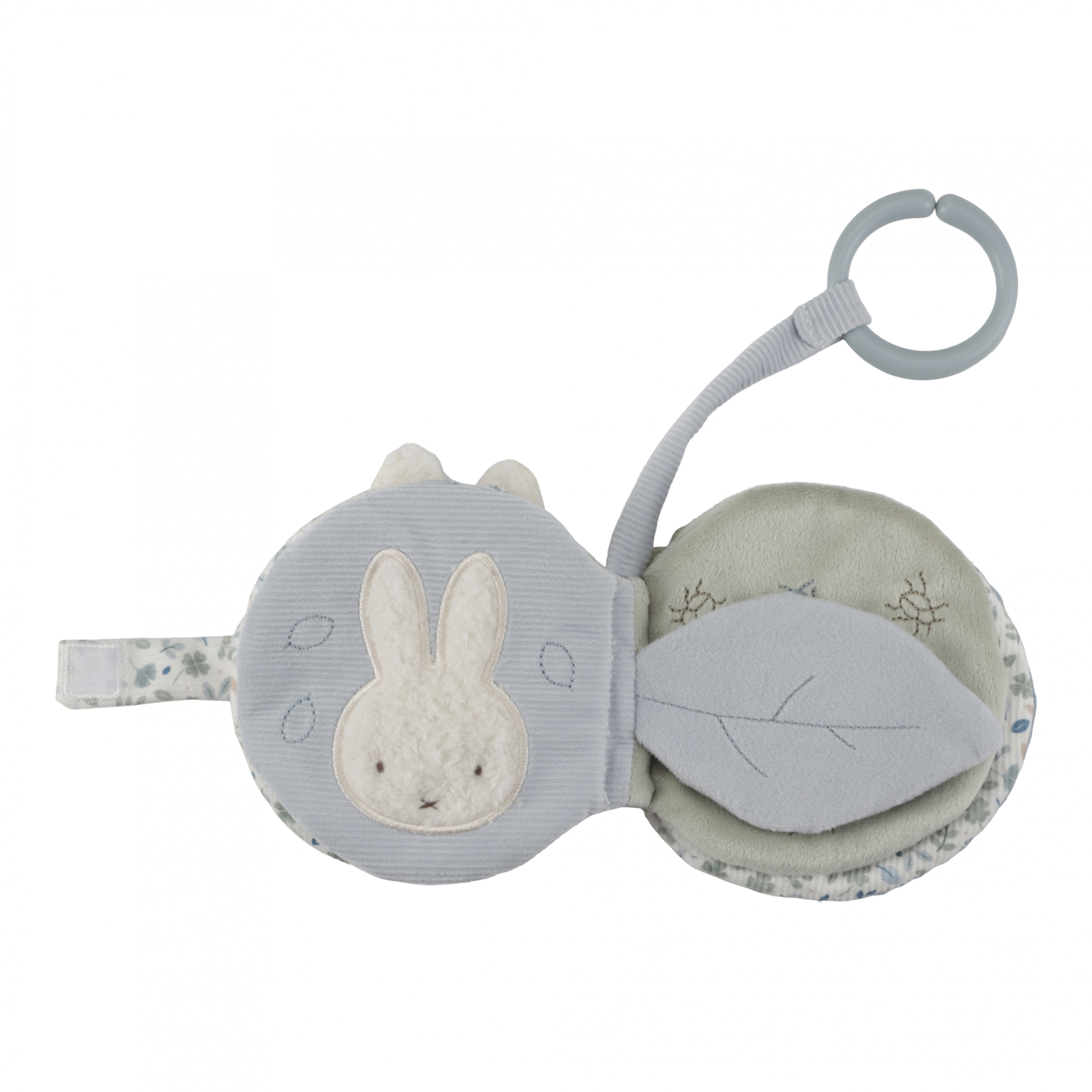 Závěsná textilní knížka králíček Miffy Lucky Leaves