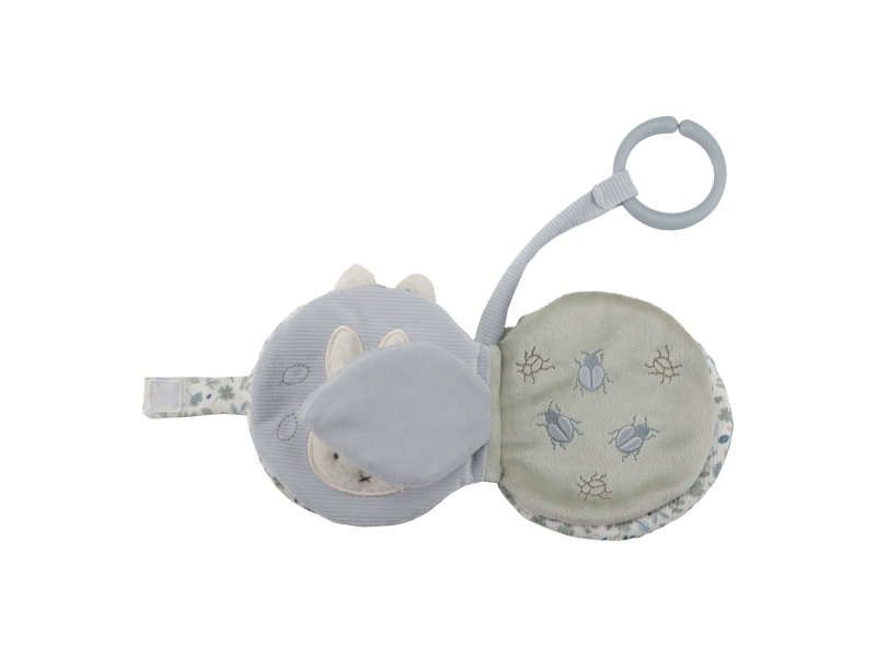 Závěsná textilní knížka králíček Miffy Lucky Leaves