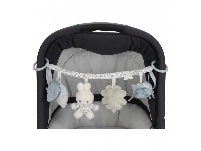 Řetěz na kočárek králíček Miffy Lucky Leaves