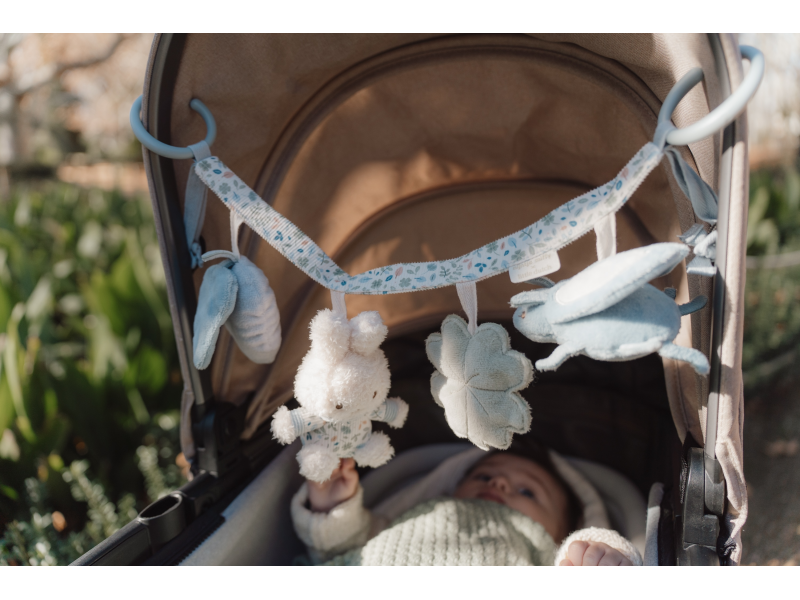 Řetěz na kočárek králíček Miffy Lucky Leaves