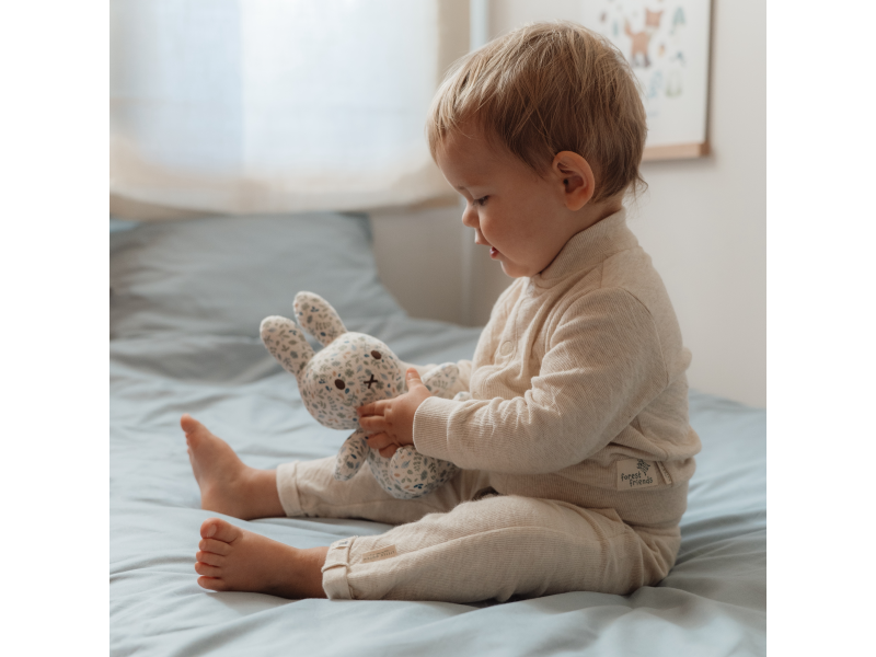 Králíček Miffy textilní Lucky Leaves 20 cm