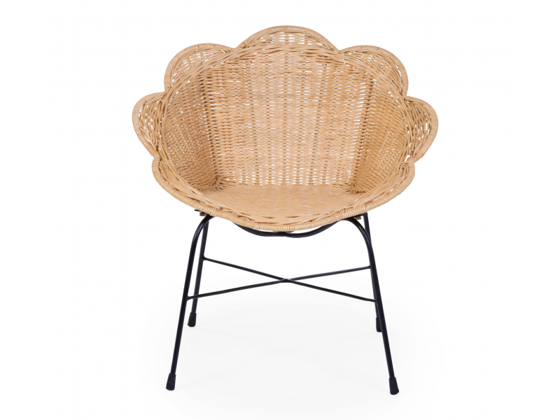 Křeslo dětské ratanové Flower