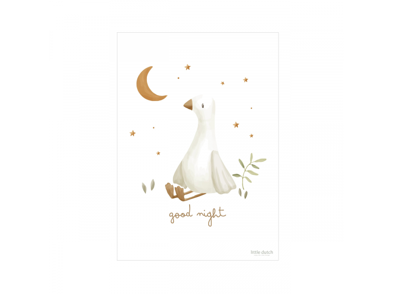 Plakát A3 Husa Newborn Naturals