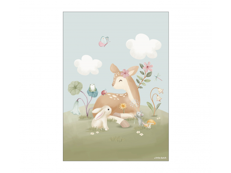 Plakát A3 Fairy Garden