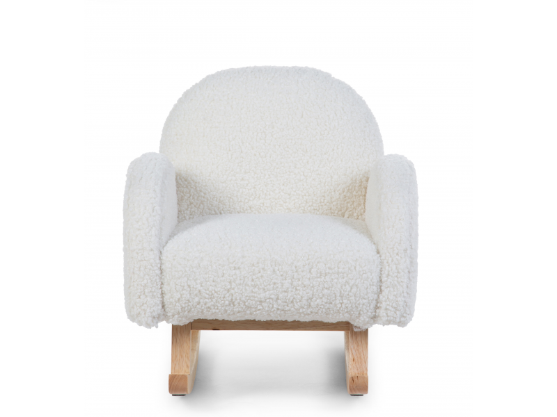 Křeslo dětské houpací Teddy Off White