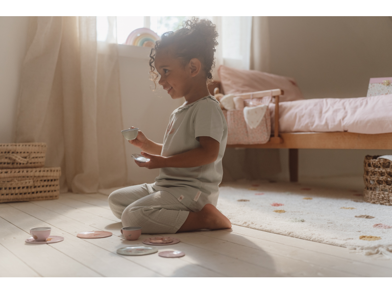 Koberec puntíky Pink 120x170 cm