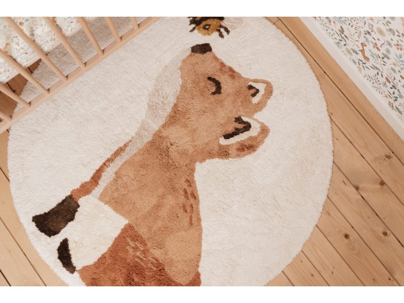 Koberec Liška 110x110 cm