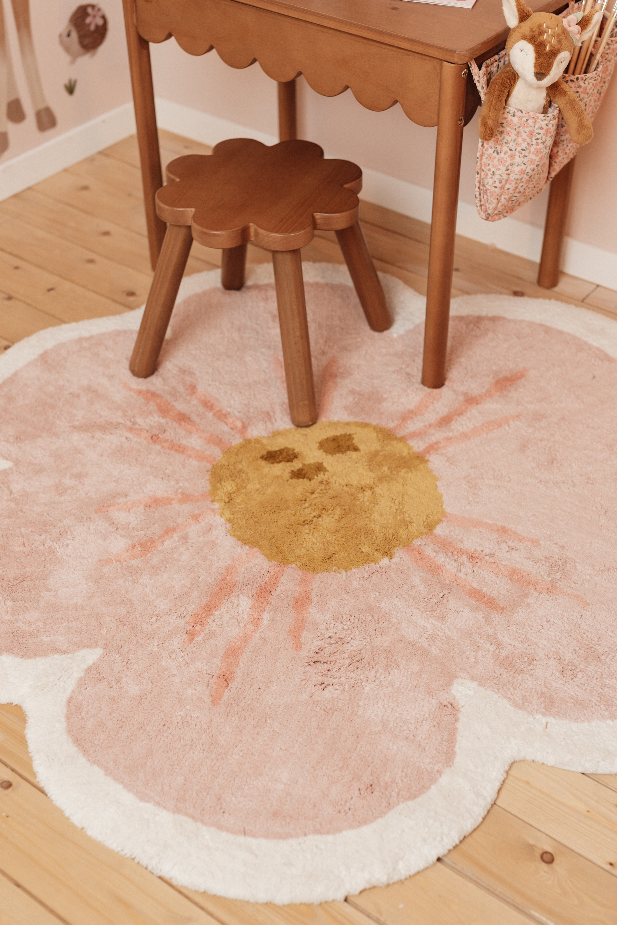 Koberec Květina 110x110 cm