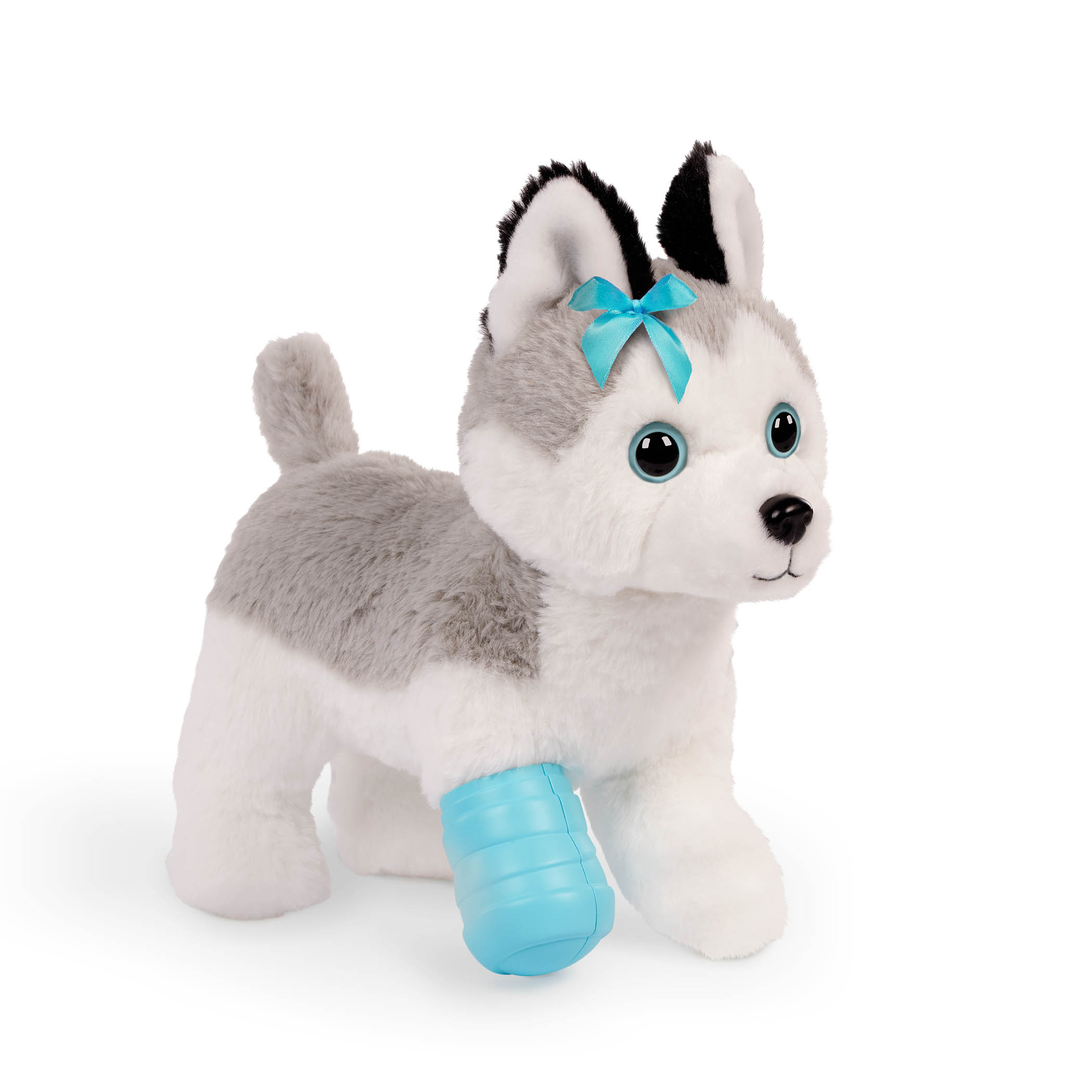 Husky v kabelce s veterinářskou sadou