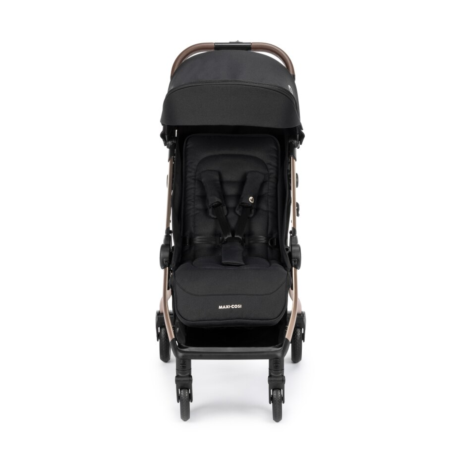 Eva 3 kočárek Essential Black Champagne