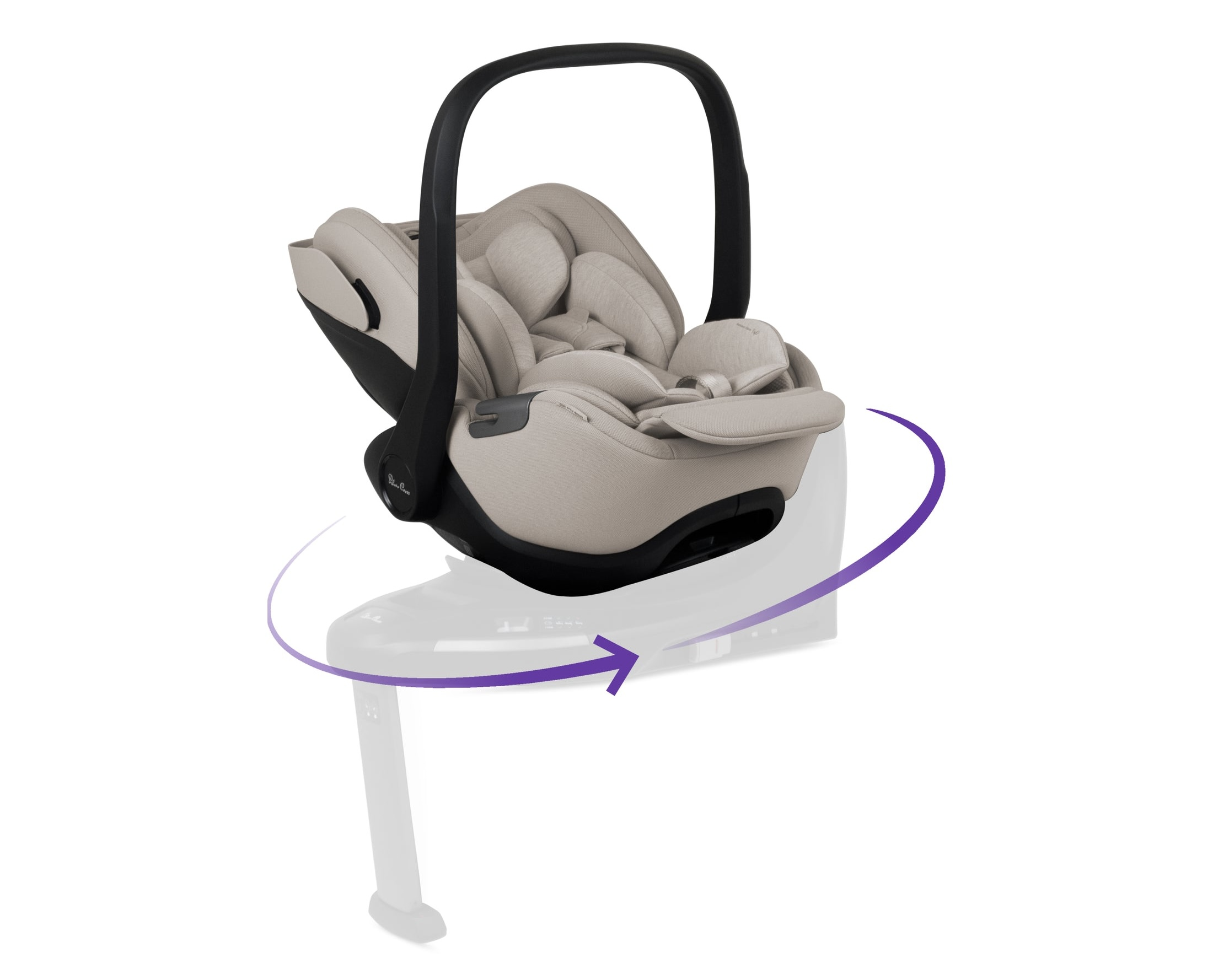 Glide Plus 360 autosedačka Natural Taupe