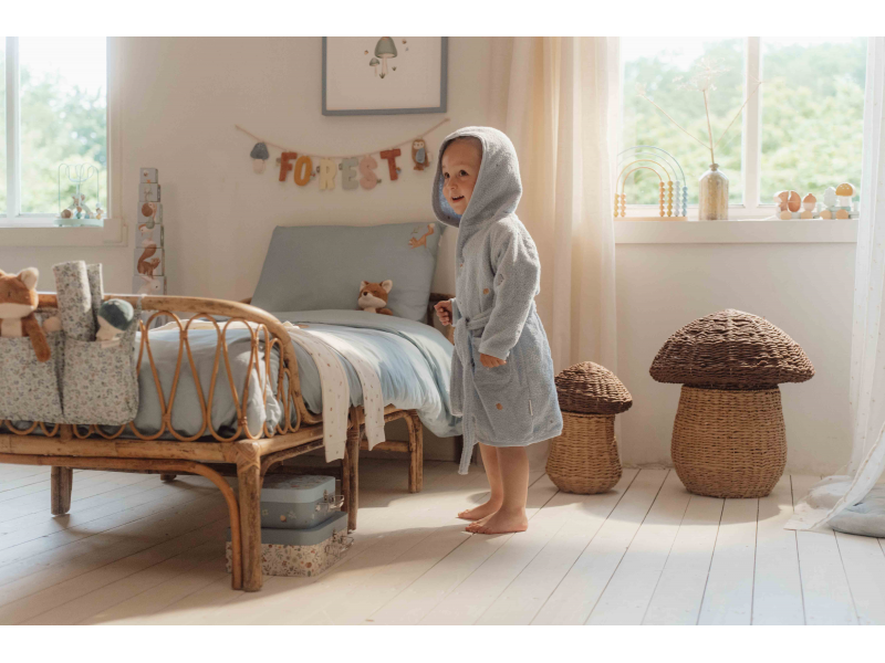 Povlečení 140x100 a 40x60 cm Forest Friends Blue