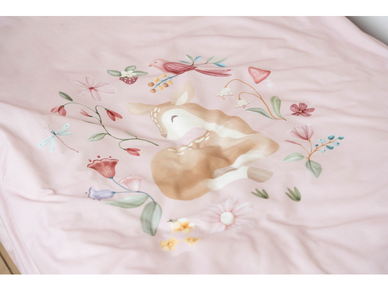 Povlečení 140x100 a 40x60 cm Fairy Blossom