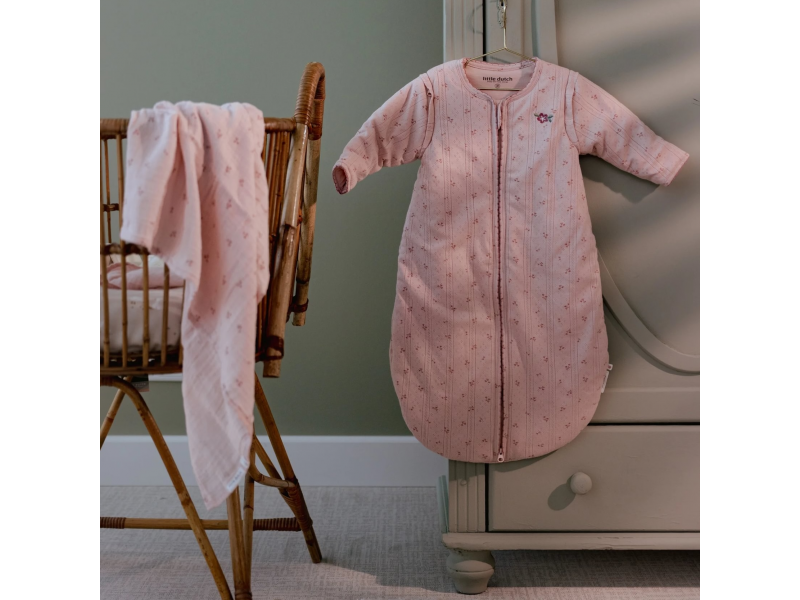 Spací pytel s oddělitelnými rukávy 70 cm Pure Blossom