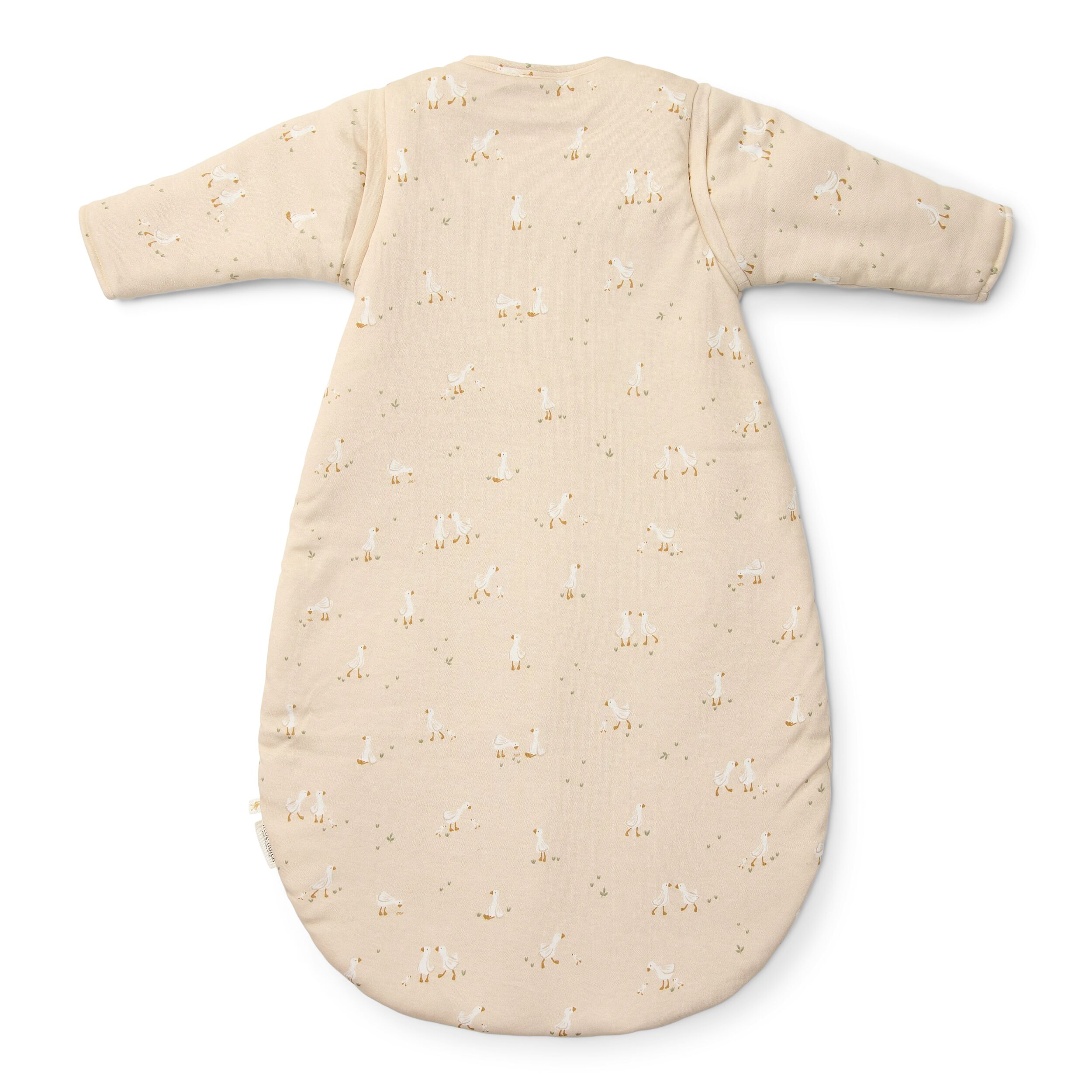 LITTLE DUTCH  Spací pytel s oddělitelnými rukávy 90 cm Husa Newborn Naturals