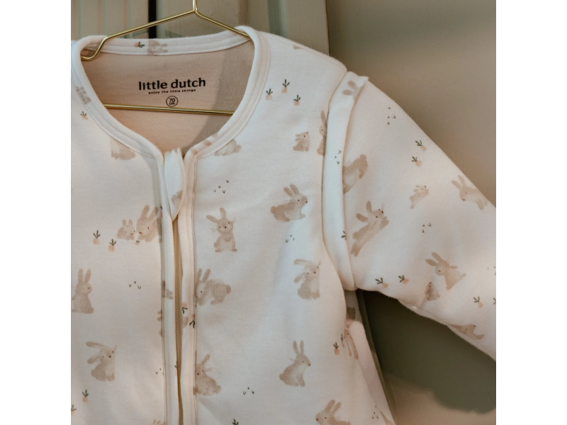 Spací pytel s oddělitelnými rukávy 90 cm Baby Bunny