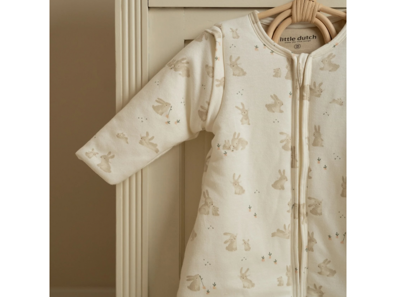 Spací pytel s oddělitelnými rukávy 90 cm Baby Bunny