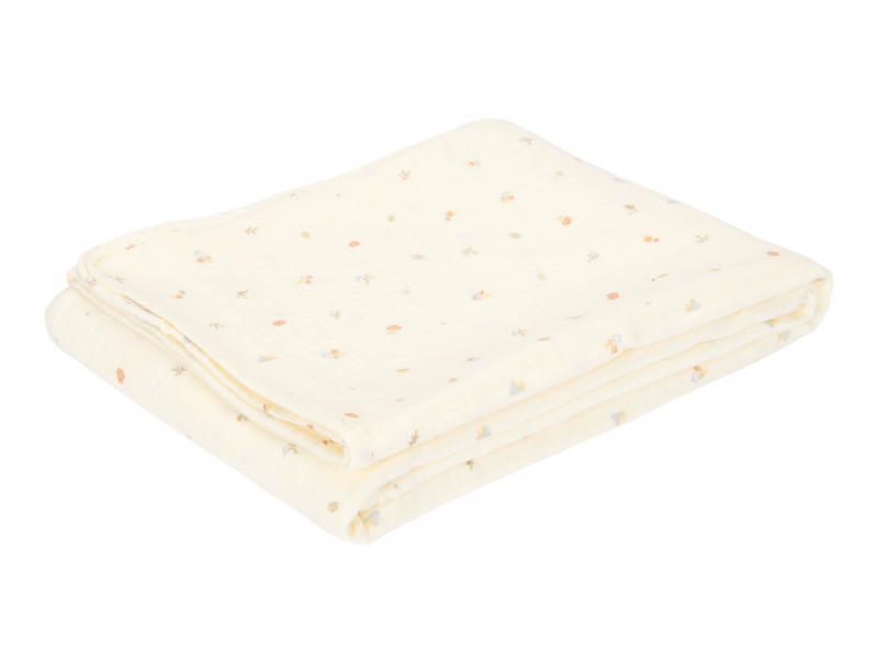 Přikrývka mušelínová 4-vrstvá 100x70 cm Forest Treasures