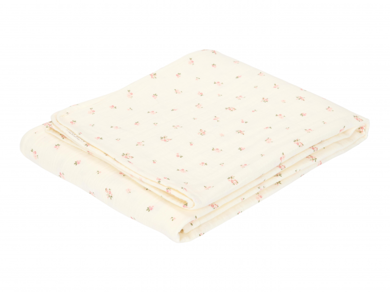 Přikrývka mušelínová 4-vrstvá 100x70 cm Fairy Blossom