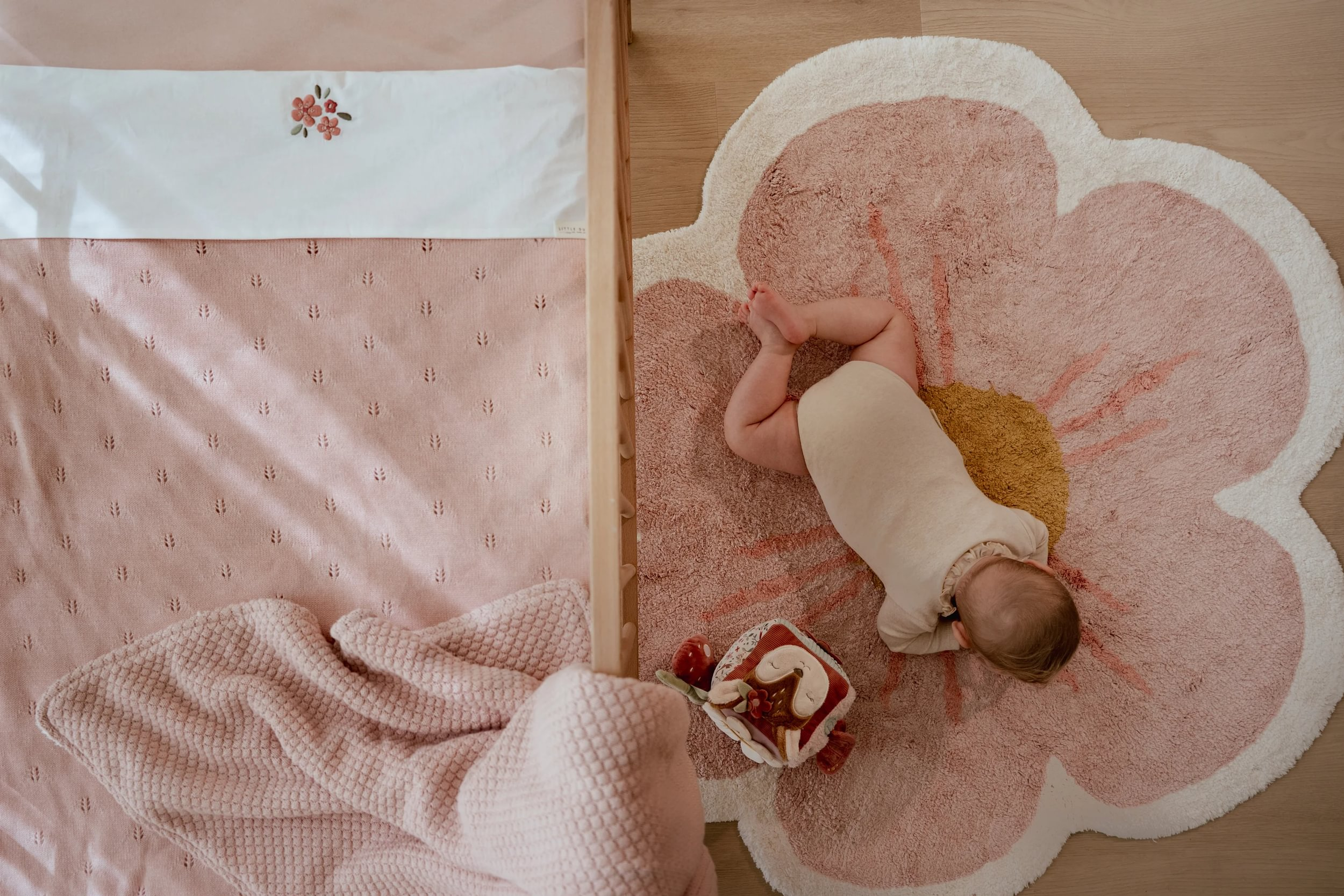 Deka pletená / fleece 70x100 cm Pure Blossom