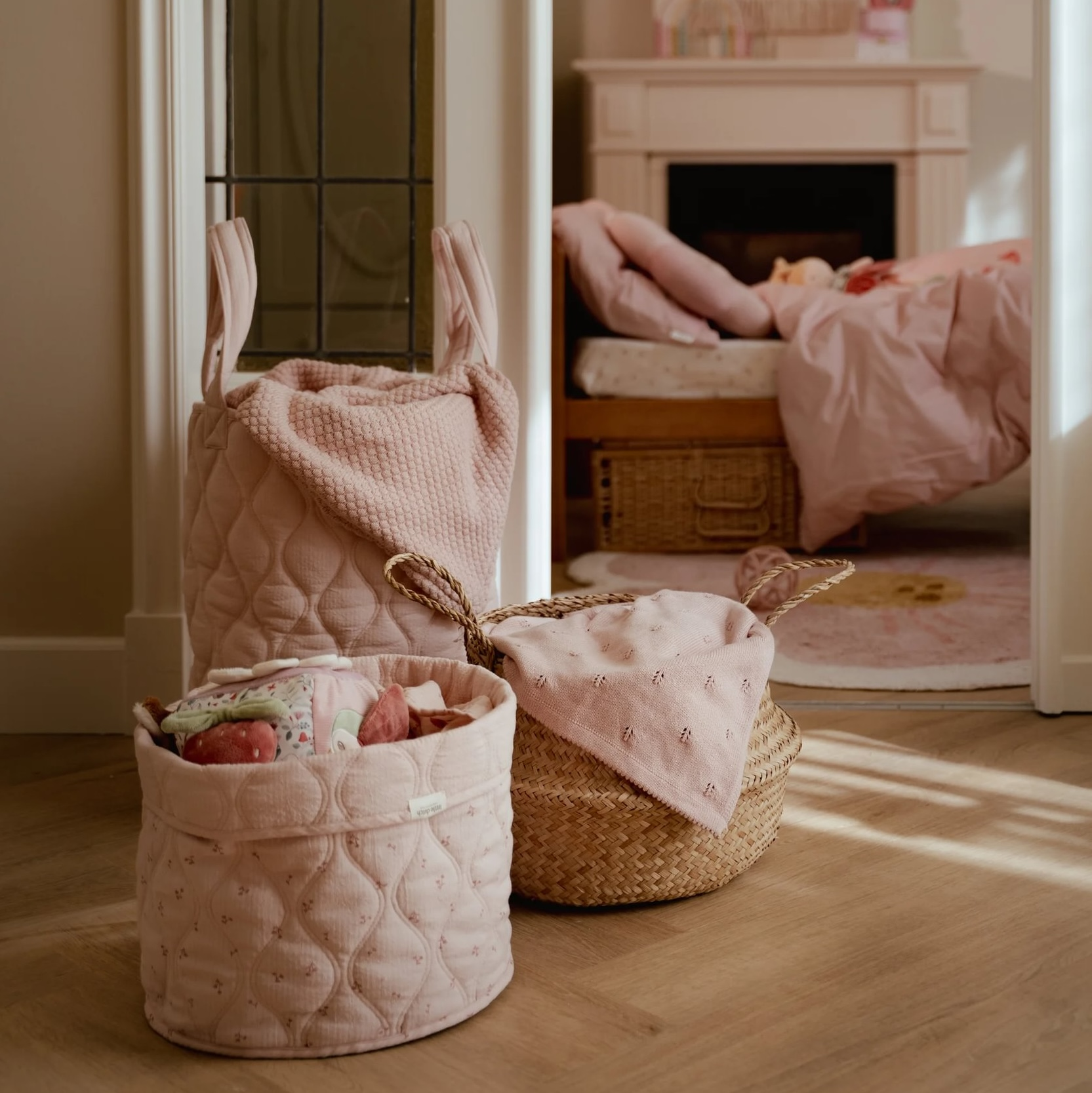 Deka pletená / fleece 70x100 cm Pure Blossom