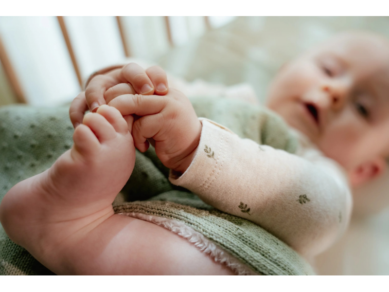 Deka pletená / fleece 70x100 cm Pure Sage