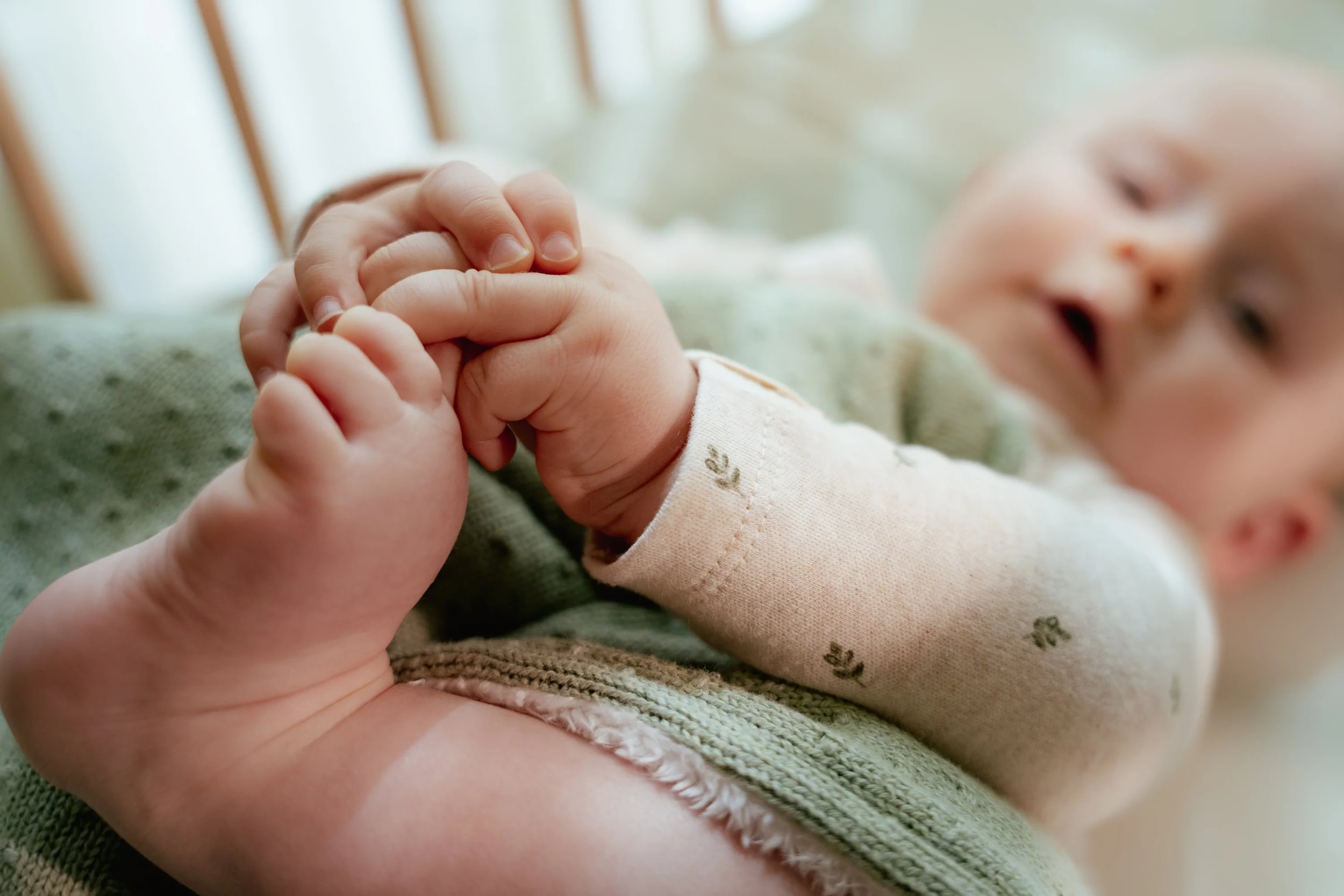 Deka pletená / fleece 70x100 cm Pure Sage