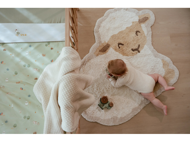 Deka pletená / fleece 70x100 cm Pure Soft White