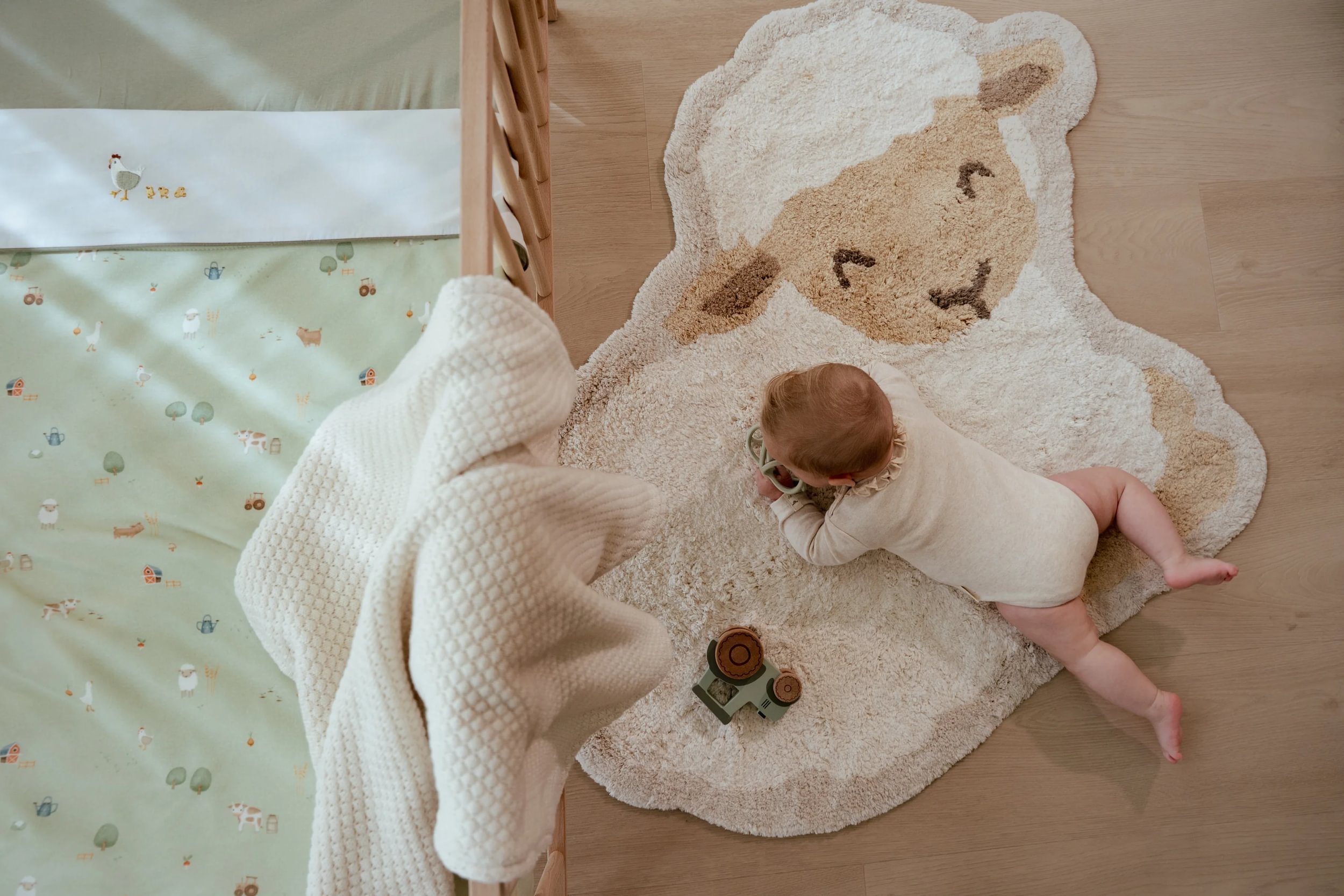 Deka pletená / fleece 70x100 cm Pure Soft White