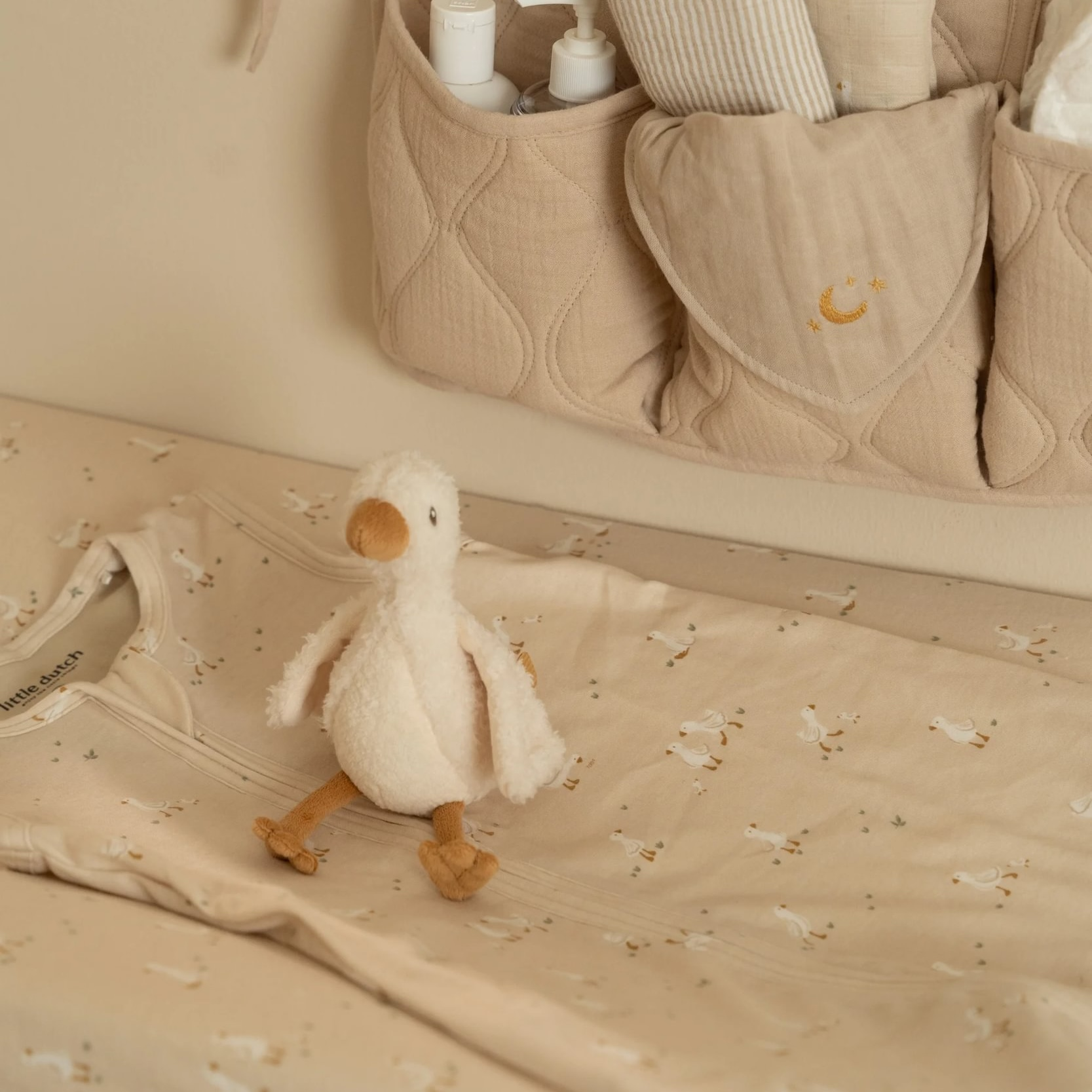 Potah na přebalovací podložku Husa