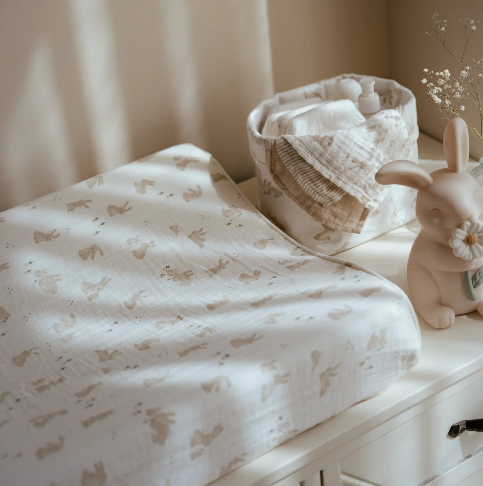 Potah na přebalovací podložku Baby Bunny