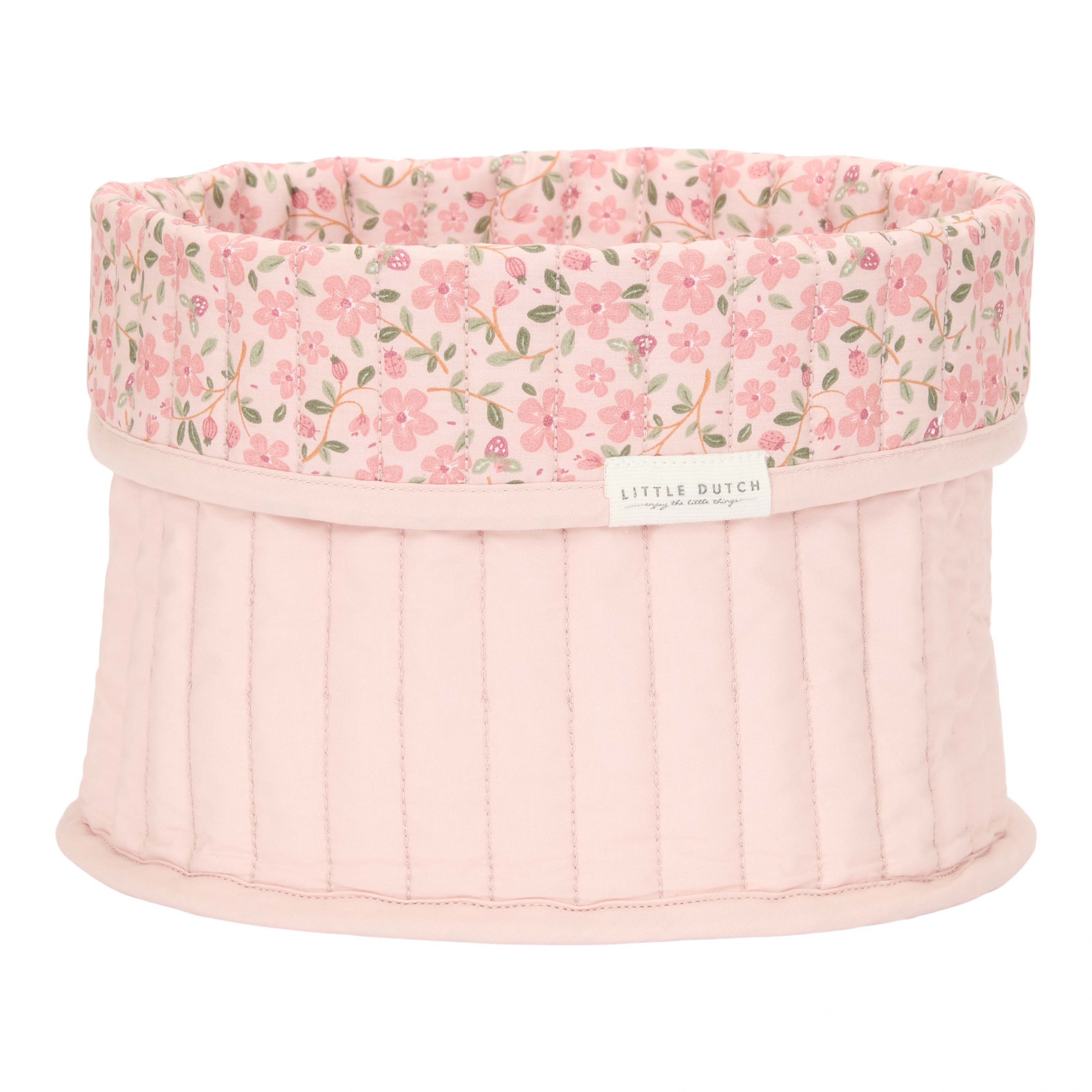 Košík textilní oboustranný malý Fairy Floral