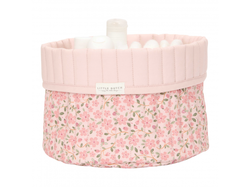 Košík textilní oboustranný malý Fairy Floral