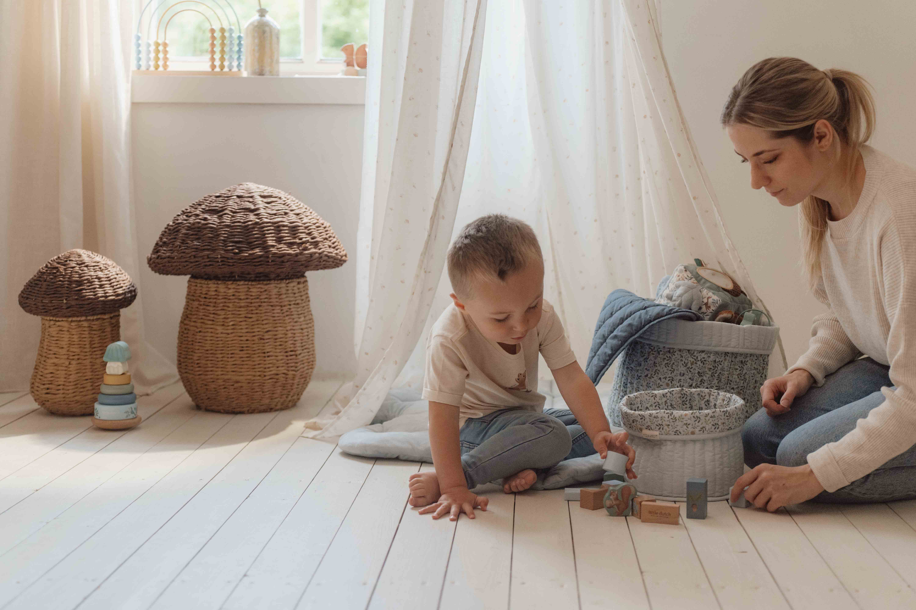 Košík textilní oboustranný velký Forest Adventure