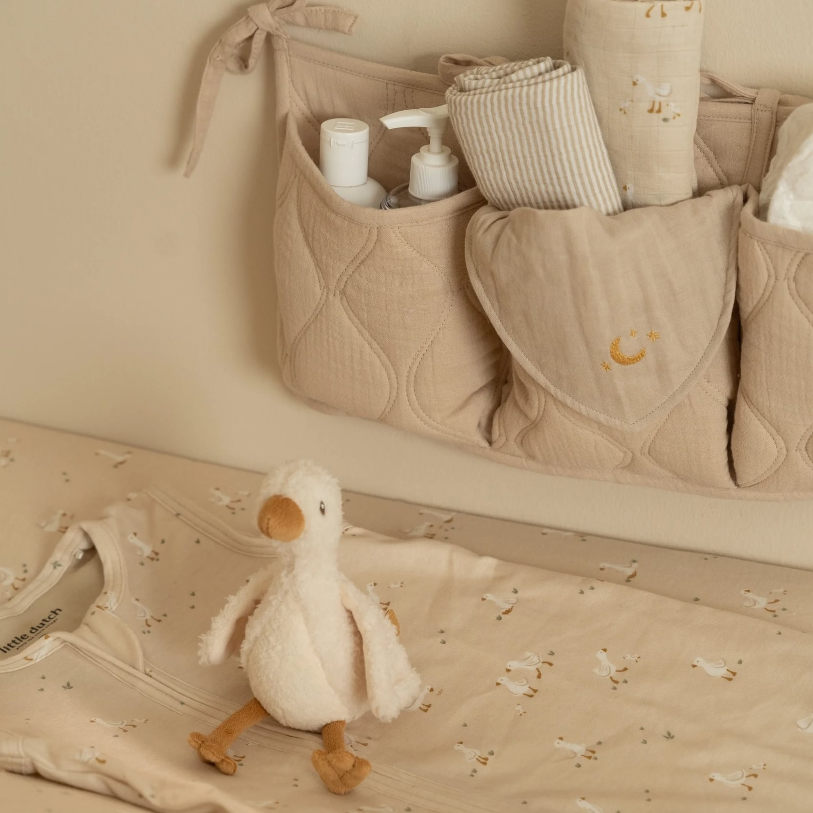 Bryndáček bandana 2 ks Pure Soft Beige