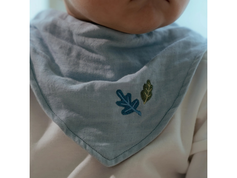 Bryndáček bandana 2 ks Pure Denim Blue