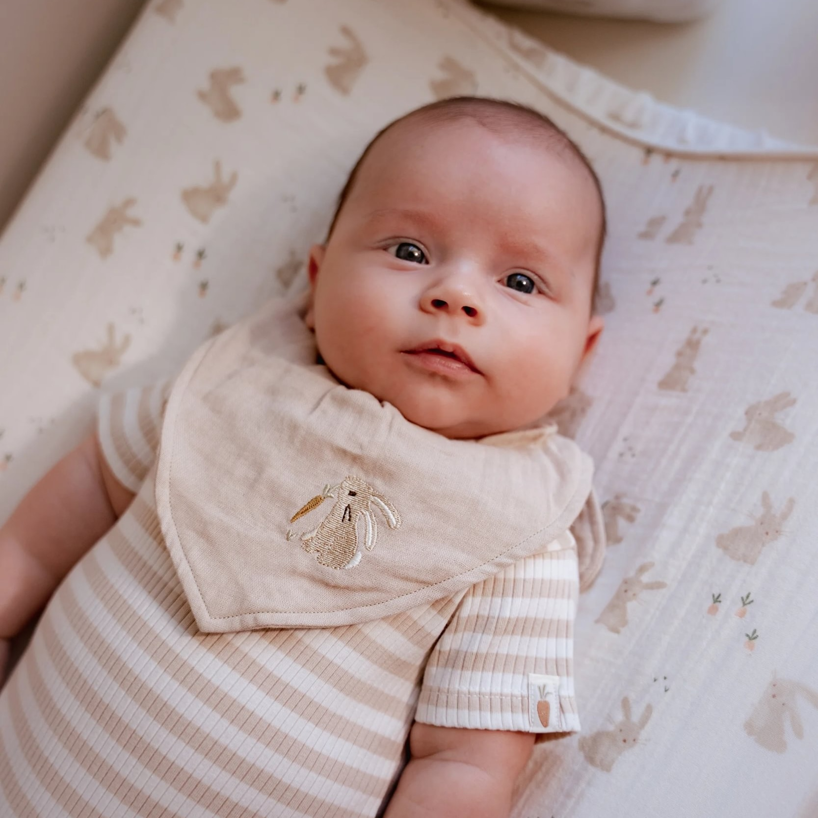Bryndáček bandana 2 ks Baby Bunny