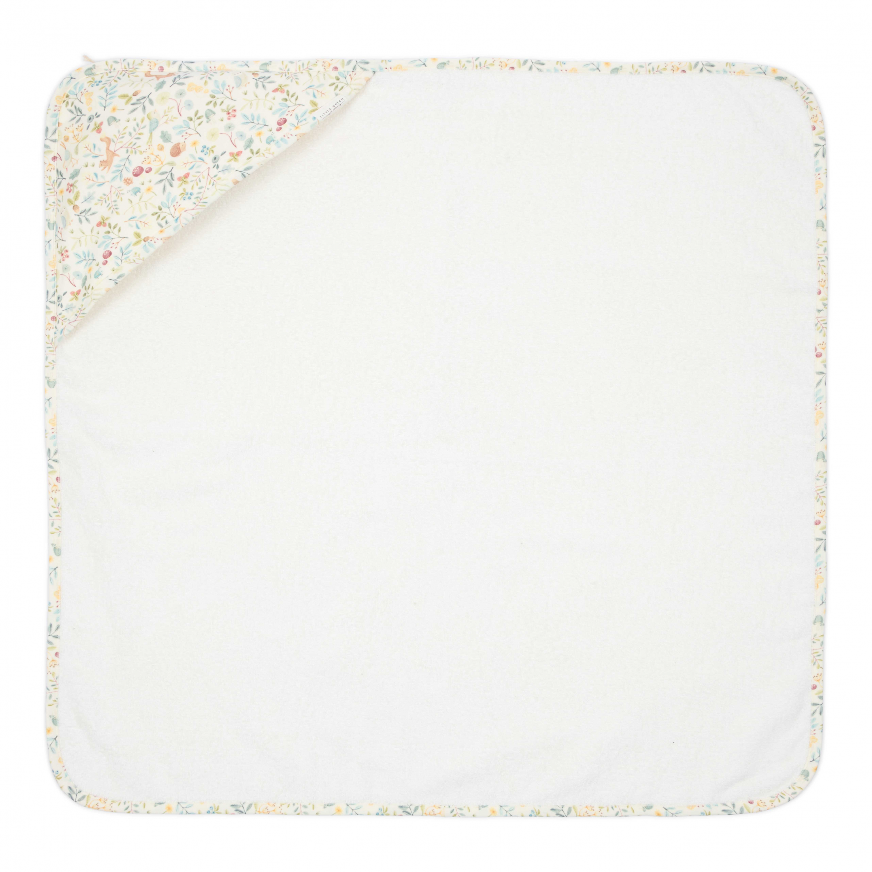 LITTLE DUTCH Osuška s kapucí 75x75 cm Forest Wonders