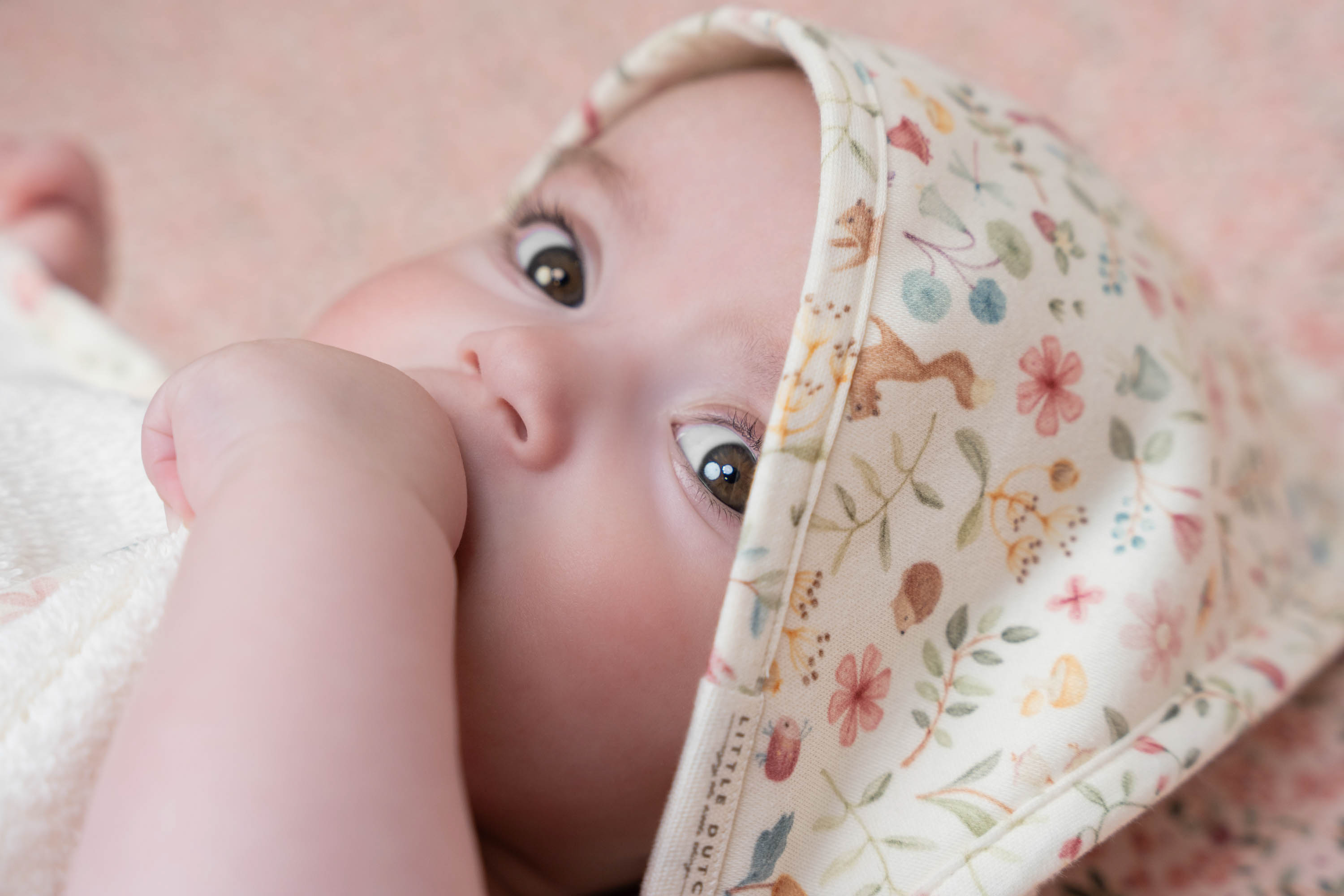 Osuška s kapucí 75x75 cm Fairy Wonders