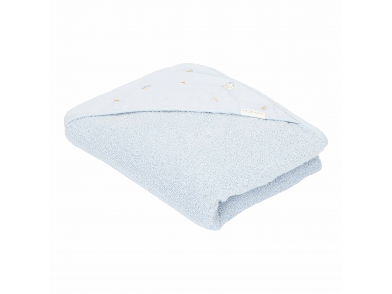 Osuška s kapucí 100x100 cm Forest Friends Blue