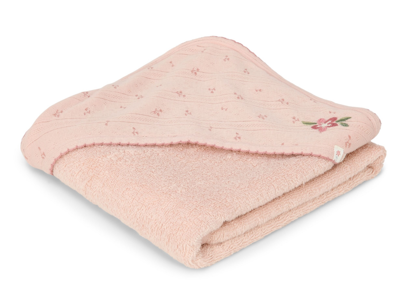 Osuška s kapucí 100x100 cm Pure Blossom