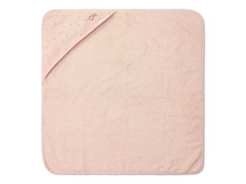 Osuška s kapucí 100x100 cm Pure Blossom