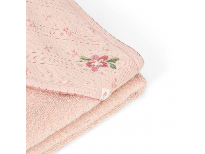 Osuška s kapucí 100x100 cm Pure Blossom