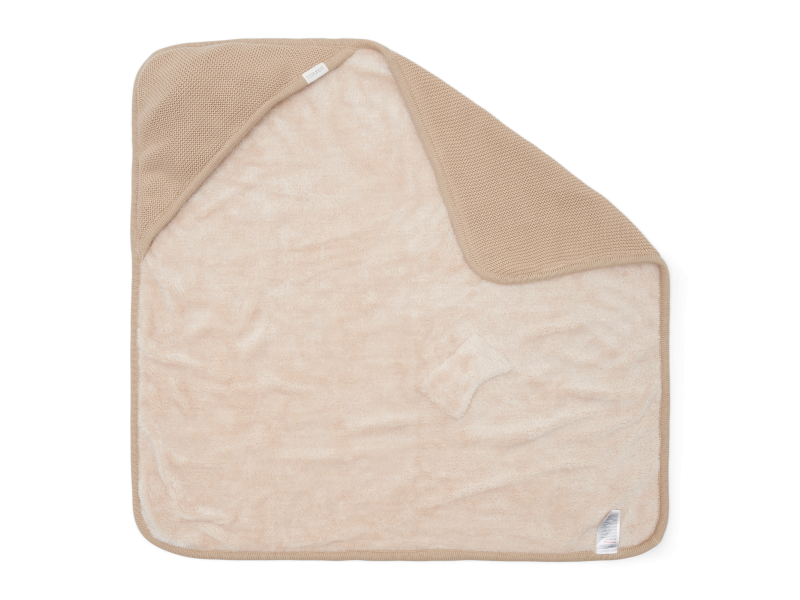 Deka zavinovací pletená 75x75cm Beige