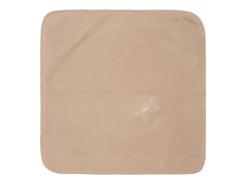 Deka zavinovací pletená 75x75cm Beige
