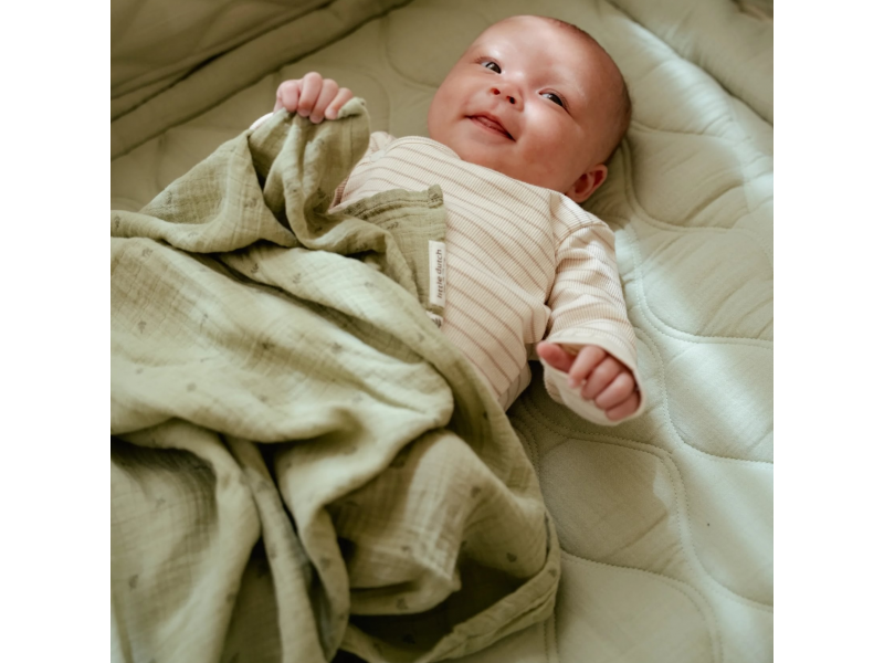 Plena zavinovací 120x120 cm s potiskem Pure Sage