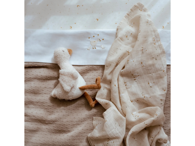 Plena zavinovací 120x120 cm Husa Newborn Naturals