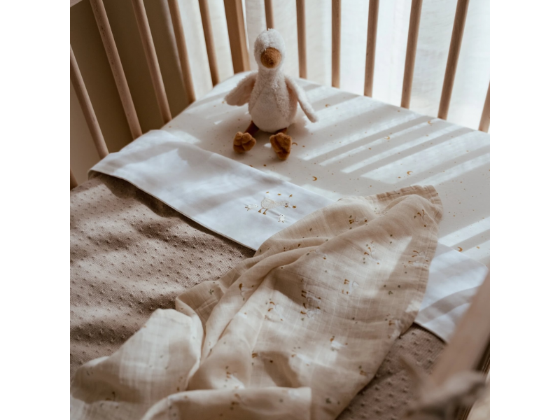 Plena zavinovací 120x120 cm Husa Newborn Naturals